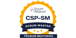 Certified Scrum Professional - Scrum Master CSP-SM, Premium Mentoring