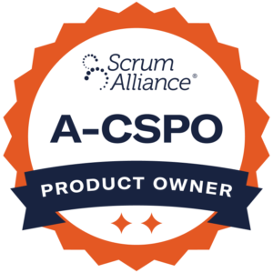 <span class="po">A-CSPO · <br/>Advanced Cert. <nobr>Product Owner</nobr><br/></span> <span translate="no">· 29.-30.10.26 · </span><br/> <nobr><span translate="no">online · en🇬🇧|de🇩🇪</span></nobr>